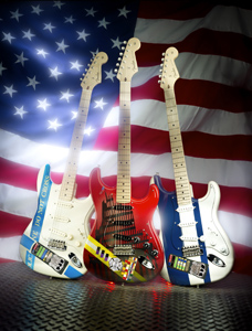 Fender Custom Shop donates commemorative 9/11 Stratocasters