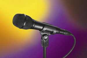 Audio-Technica AT2010 Handheld Condenser Microphone Brings Studio Quality Sound to Live Performance Applications