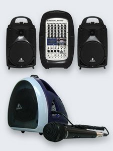 Compact EUROPORT Portable PA Systems 