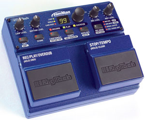 20 Years Later, Digitech® Adds 6.5 Hours of Loop Time - Introducing the Jamman® Looper/Phrase Sampler