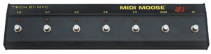 Tech 21 Announces the MIDI Moose Battery Operable Footcontroller