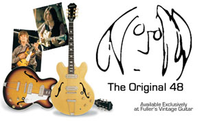 Limited Quantity Of Highly Sought After Lennon Guitars Available