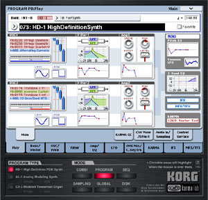 New Virtual GUI Offers In-Depth Exploration of Korg OASYS Interface