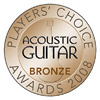 Acoustic Guitar Bronze Award for Fender Folk Instruments!