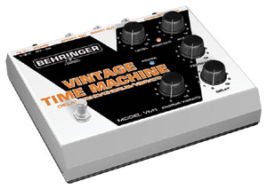 New BEHRINGER VM1 Vintage Time Machine – True analog Delay / Echo / Chorus / Vibrato in a rugged floor pedal