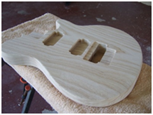 Building a custom guitar, part  IV: Body & Soul