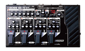 BOSS ME-70 GUITAR MULTIPLE EFFECTS NOW SHIPPING