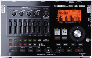 Boss unveils battery-powered BR-800 multitrack recorder