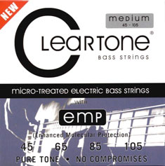 Cleartone Introduces Longer Lasting Bass Strings