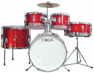 CODA Offers Junior Drum Set for Kids