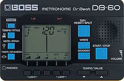 BOSS Ships DB-60 Dr. Beat - More Than Just a Metronome