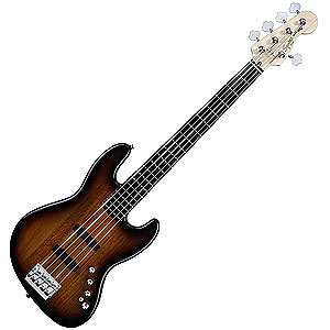 New Squier Deluxe Active Jazz Bass V