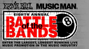 Roland Co-Sponsors 8th Annual Ernie Ball Battle of The Bands Competition