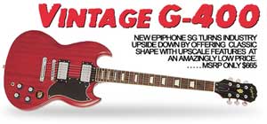 Vintage G-400 - Why Is This Guitar Shaking Up The Industry?