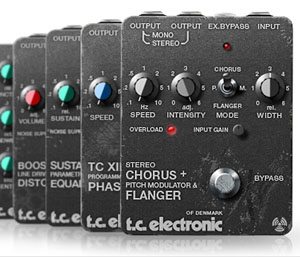 TC Electronics offers Vintage Guitar Pedal Bundle for PowerCore