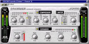 Drawmer SDX100 Plug-In for Soundscape 32 DAW