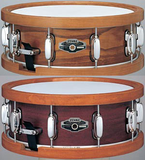 New Tama "MonoPly" Limited Edition Oak and Walnut Snares