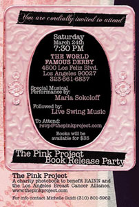 Free Show in Los Angeles! "The Pink Project" Photobook Release Party (3/24/07)