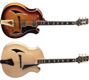 Parker Introduces Jazz Series Guitars