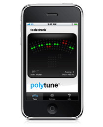 TC Electronic to release  new PolyTune iPhone app