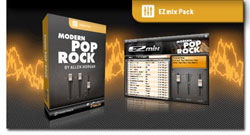 Toontrack releases Modern Pop/Rock EZmix Pack