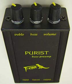 Purist Outboard Preamp Gives Passive Basses a Boost