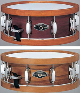 New Tama "MonoPly" Limited Edition Oak and Walnut Snares
