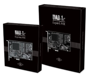 Universal Audio Unveils UAD-1E Express Pak & UAD-1E Expert Pak PCI Express DSP Card & Powered Plug-Ins